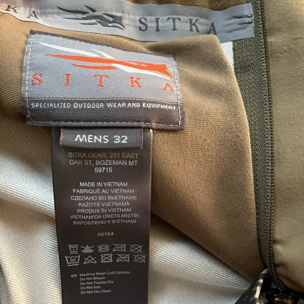 Men’s Sitka Mountain pants. Subalpine - Picture 2 of 8